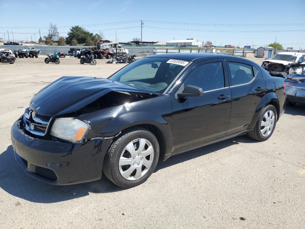 2012 Dodge Avenger Se за продажба в Nampa, ID - Front End