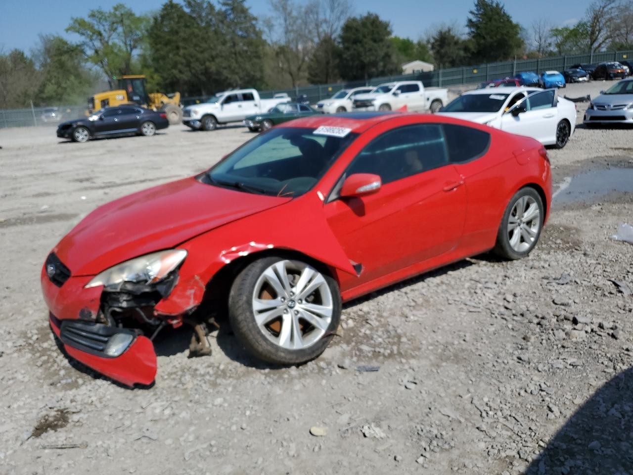 2011 Hyundai Genesis Coupe 3.8L de vânzare în Madisonville, TN - Front End