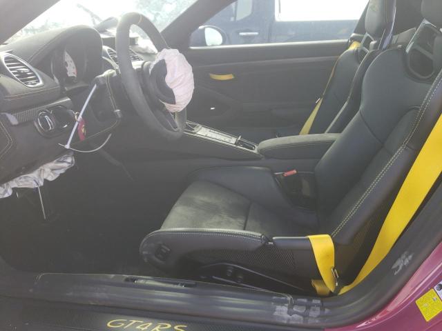  PORSCHE CAYMAN 2023 Фиолетовый