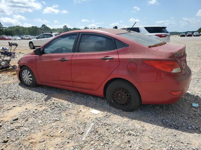  HYUNDAI ACCENT 2012 Czerwony