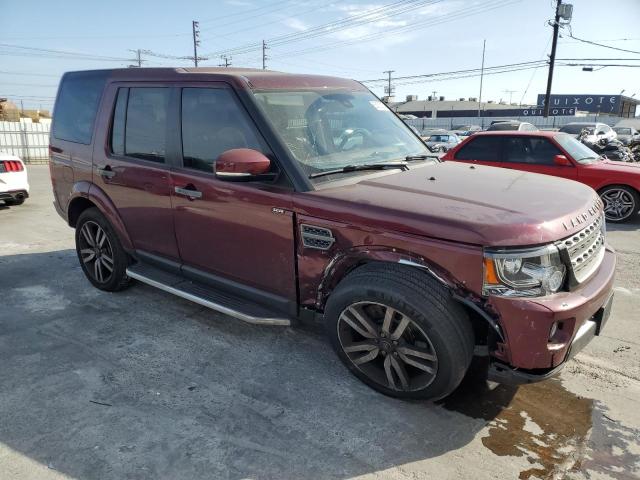  LAND ROVER LR4 2016 Red