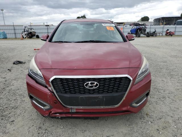  HYUNDAI SONATA 2016 Красный