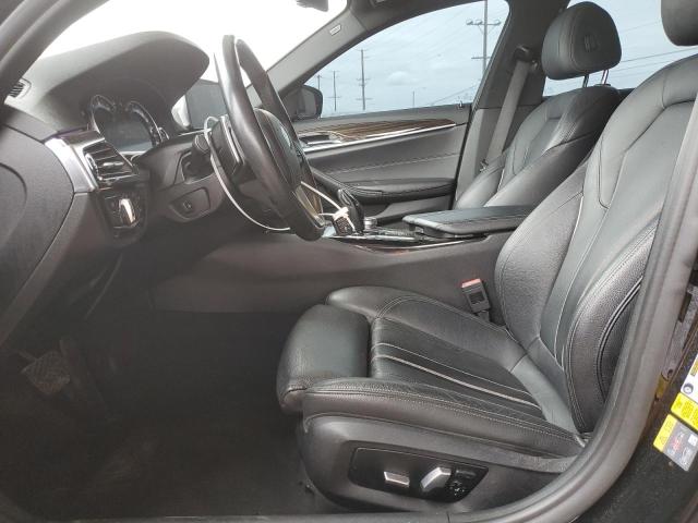  BMW 5 SERIES 2018 Черный