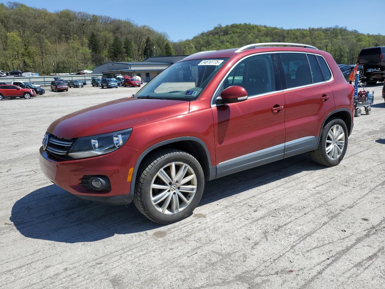 2014 Volkswagen Tiguan S zu verkaufen in Ellwood City, PA - Side