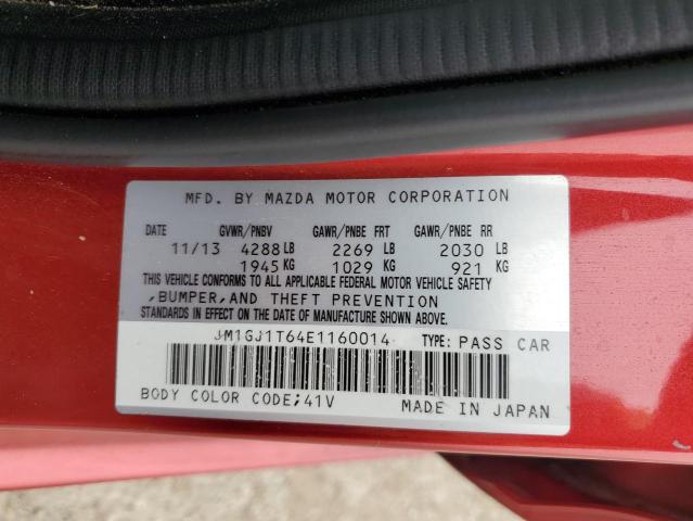 2014 MAZDA 6 TOURING