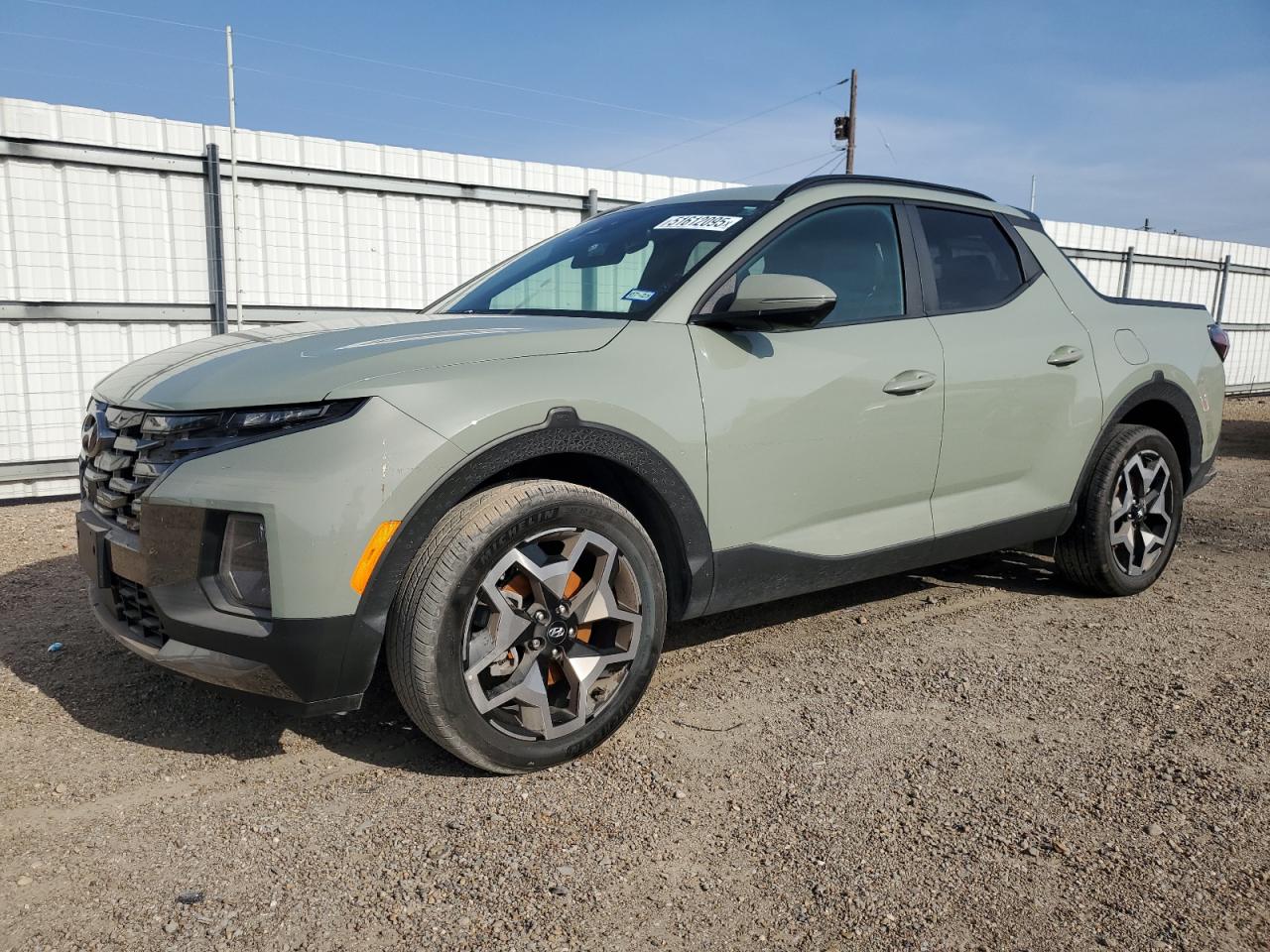 2022 Hyundai Santa Cruz Limited zu verkaufen in Mercedes, TX - Water/Flood
