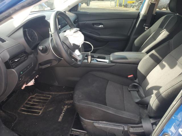  NISSAN SENTRA 2022 Синий