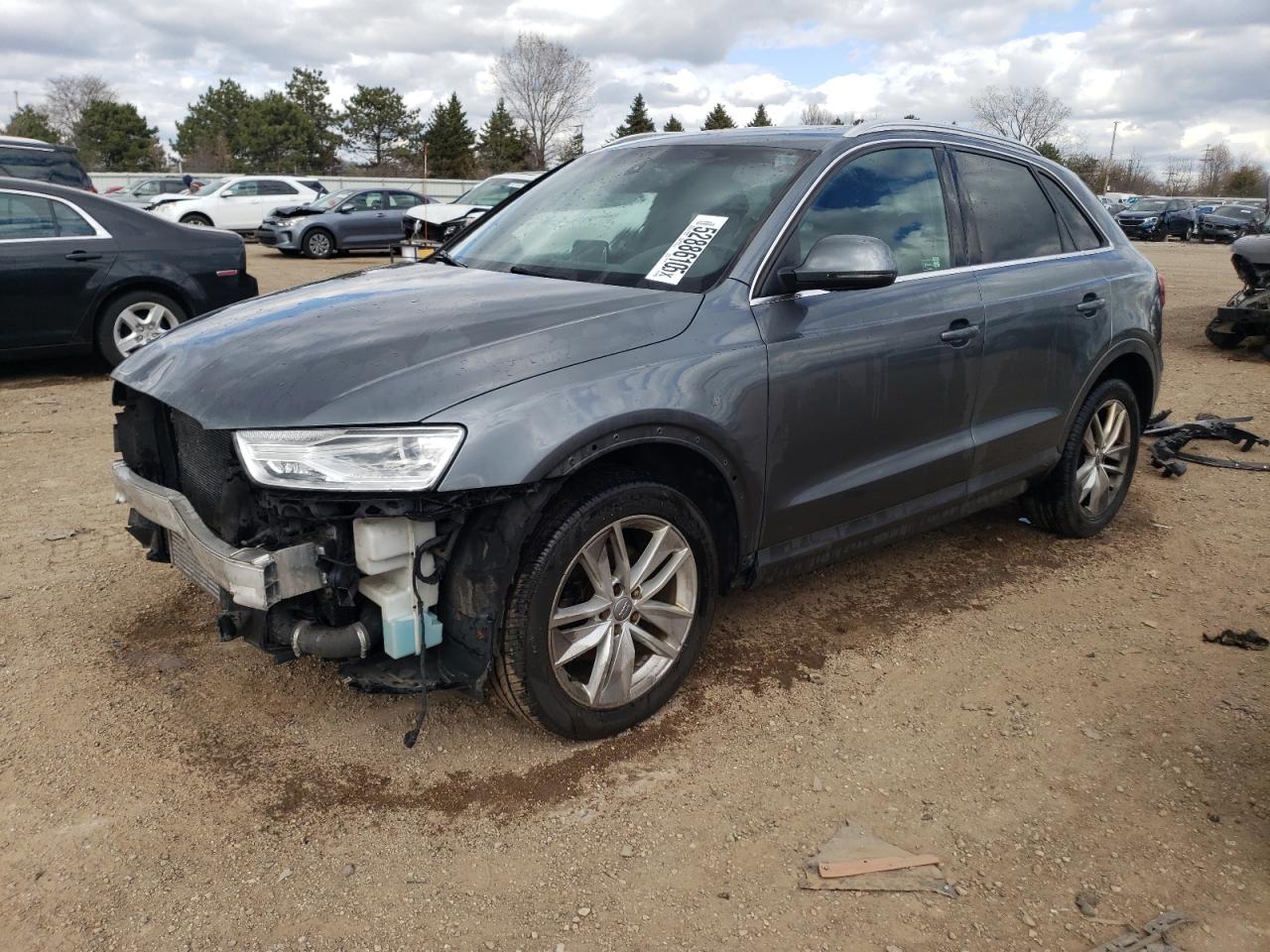 2017 Audi Q3 Premium Plus de vânzare în Elgin, IL - Front End