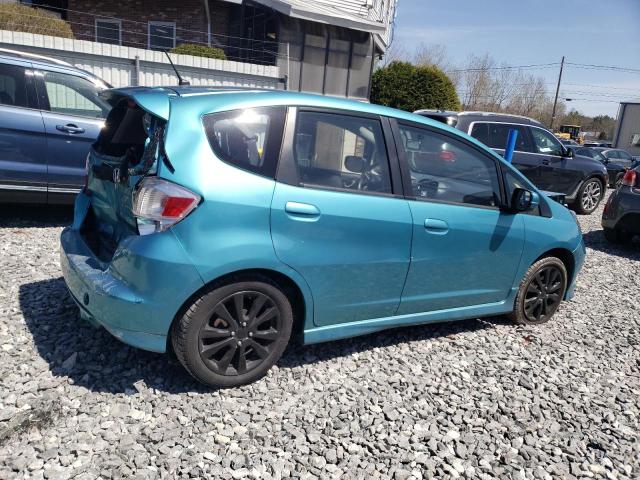  HONDA FIT 2013 Бирюзовый