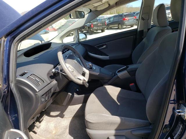  TOYOTA PRIUS 2014 Blue
