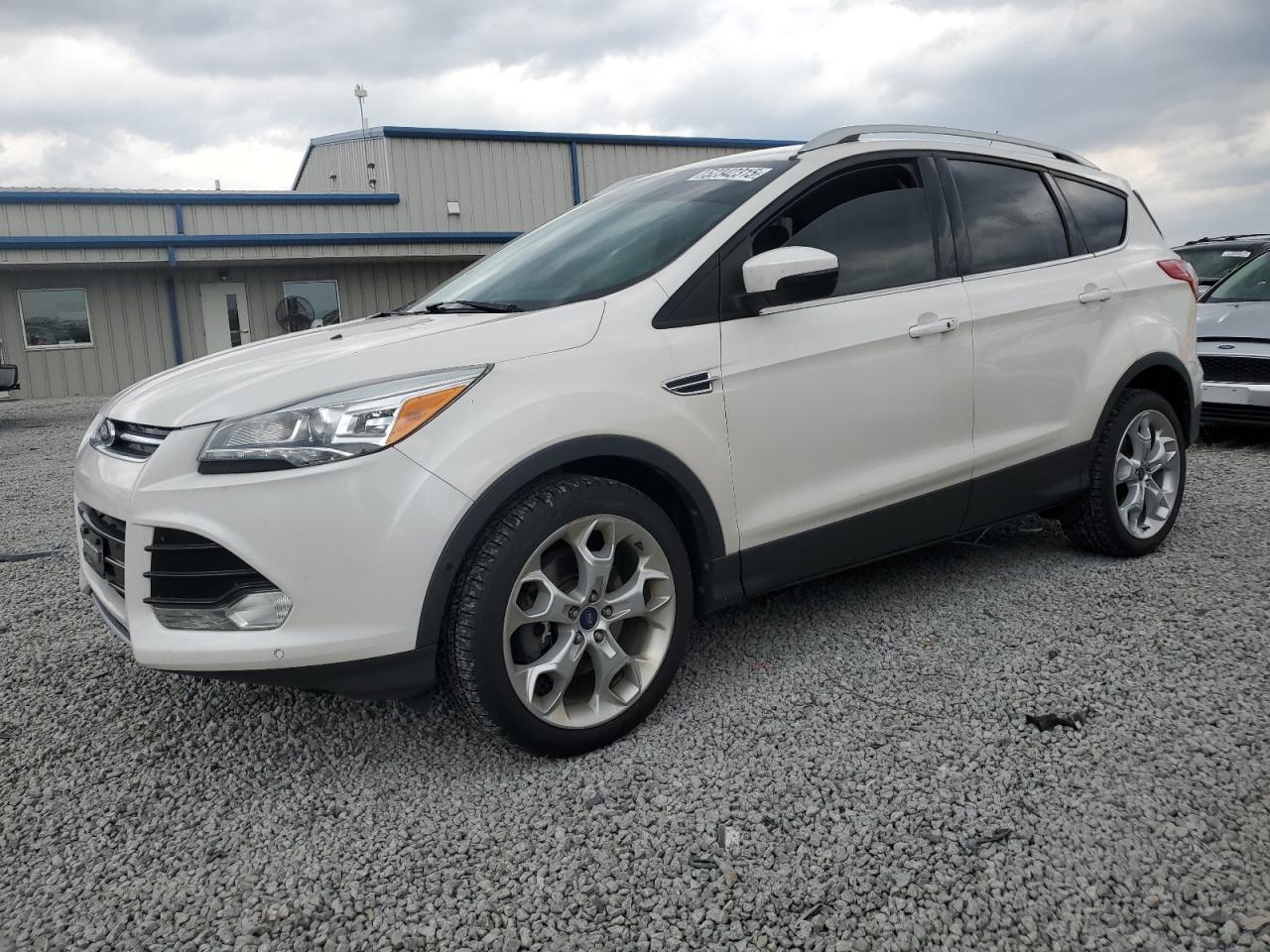 2014 Ford Escape Titanium zu verkaufen in Earlington, KY - Hail
