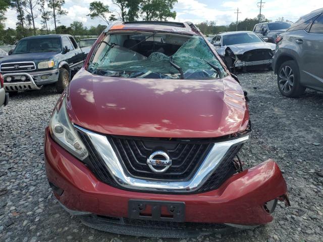  NISSAN MURANO 2016 Red