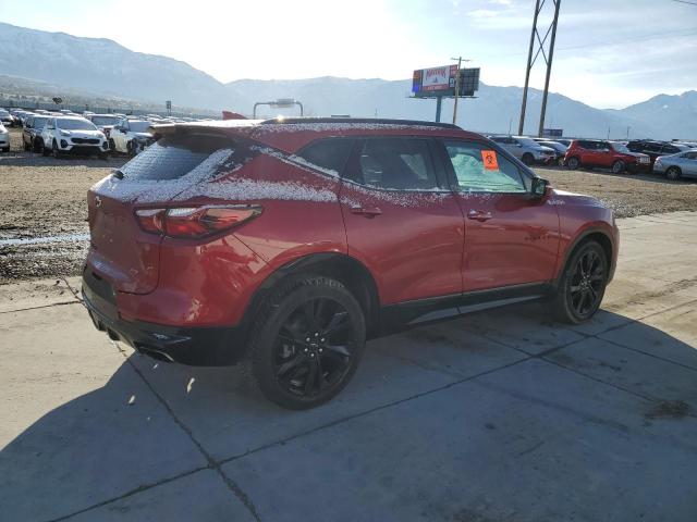  CHEVROLET BLAZER 2021 Czerwony