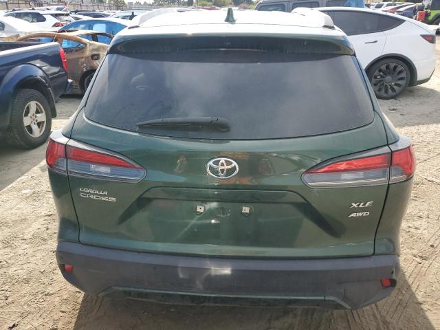  TOYOTA COROLLA CR 2023 Зеленый
