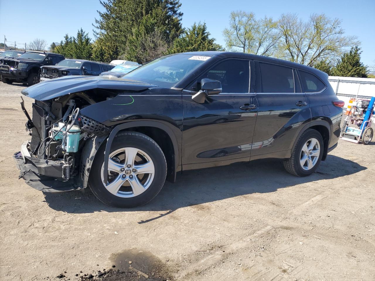 2020 Toyota Highlander L na sprzedaż w Finksburg, MD - Front End