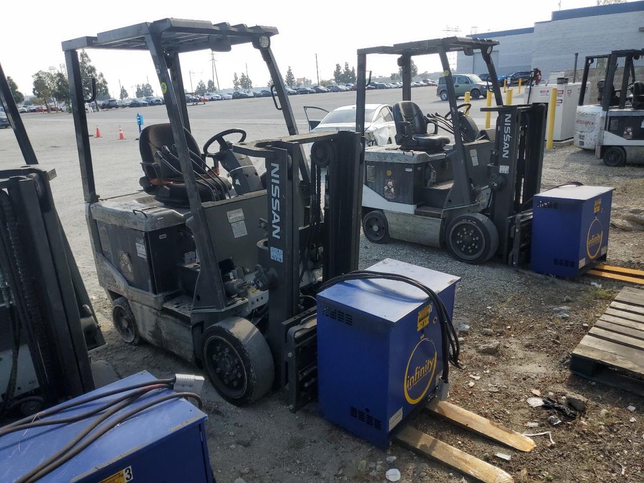 2012 Nissan Forklift de vânzare în Rancho Cucamonga, CA - Normal Wear