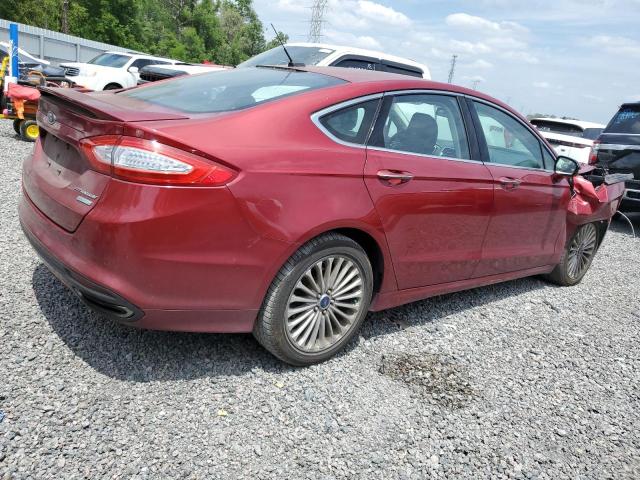  FORD FUSION 2016 Czerwony
