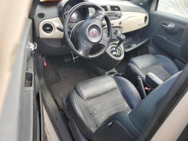 FIAT 500 2012 tan