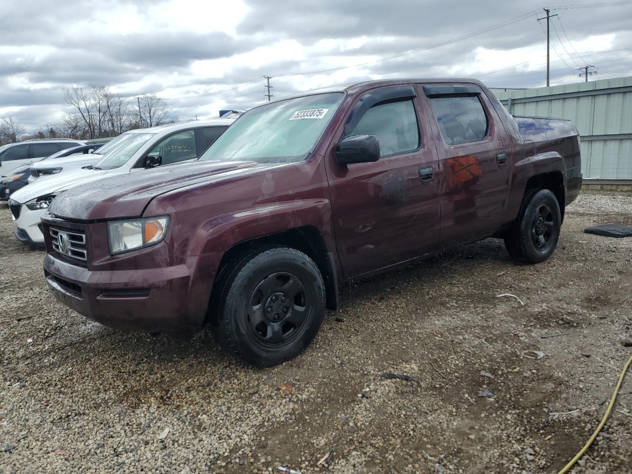 2007 Honda Ridgeline Rt de vânzare în Chicago Heights, IL - Front End