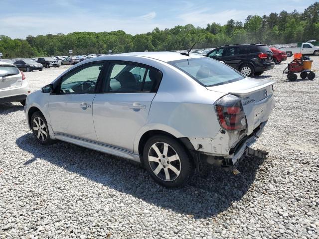 Sedans NISSAN SENTRA 2012 Srebrny