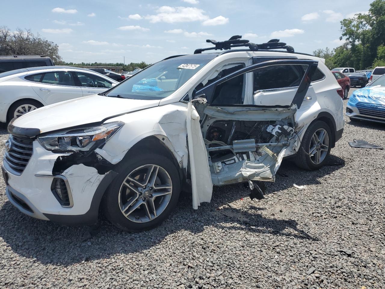 2017 Hyundai Santa Fe Se Ultimate на продаже в Riverview, FL - Side
