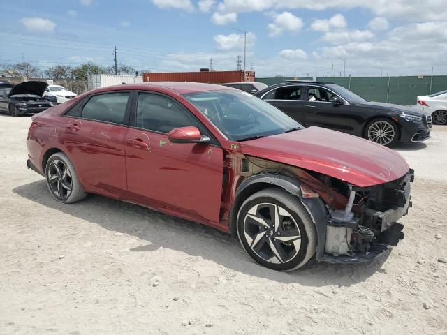  HYUNDAI ELANTRA 2023 Red
