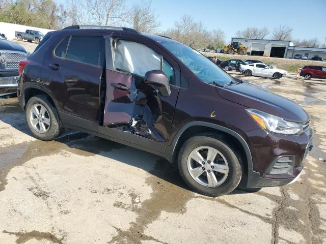  CHEVROLET TRAX 2021 Бордовий