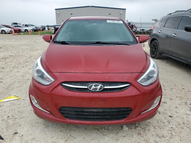  HYUNDAI ACCENT 2017 Red