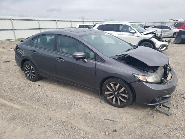 Sedans HONDA CIVIC 2014 Gray
