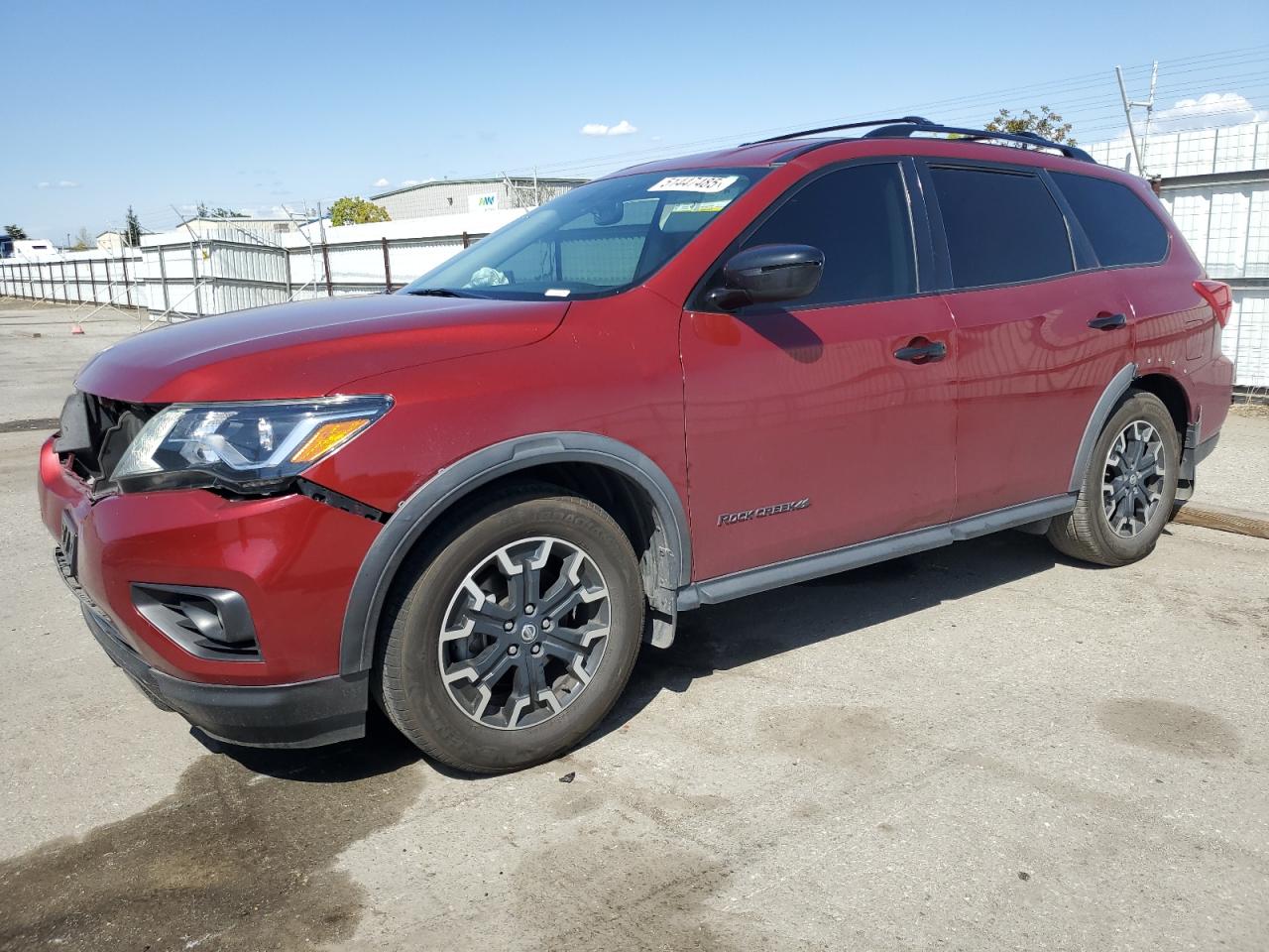 2020 Nissan Pathfinder Sv იყიდება Bakersfield-ში, CA - All Over