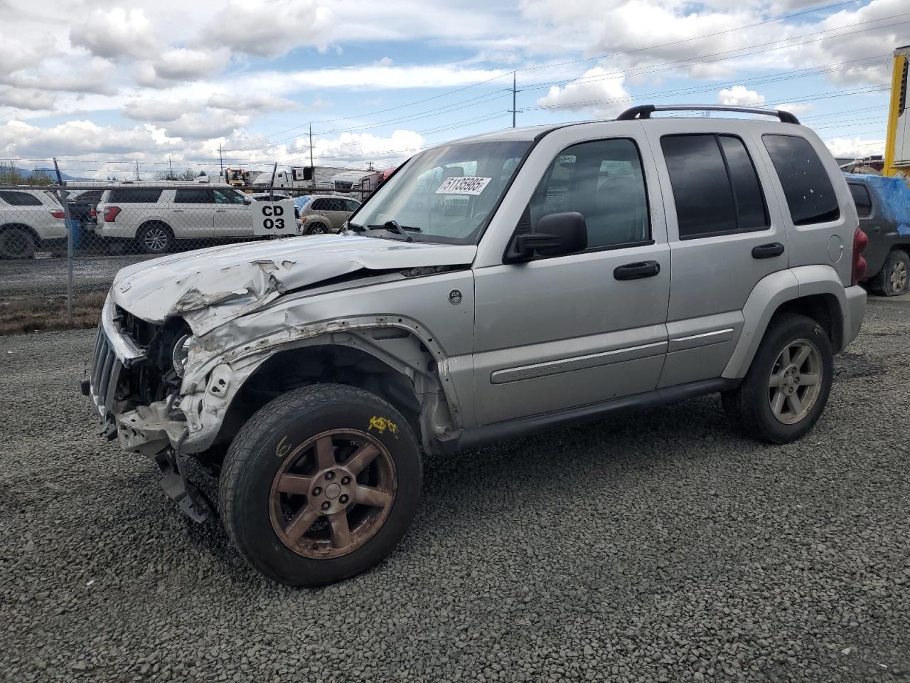 2006 Jeep Liberty Limited იყიდება Eugene-ში, OR - Frame Damage