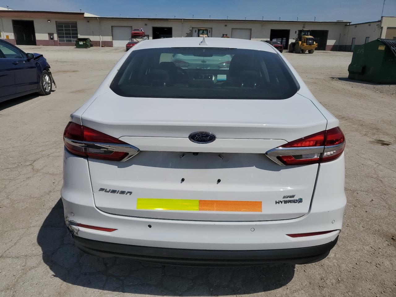 2019 Ford Fusion Se VIN: 3FA6P0LU8KR124806 Lot: 54032975