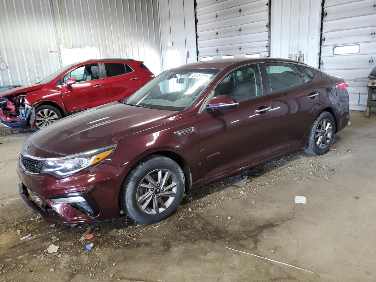 2019 Kia Optima Lx продається в Franklin, WI - Vandalism