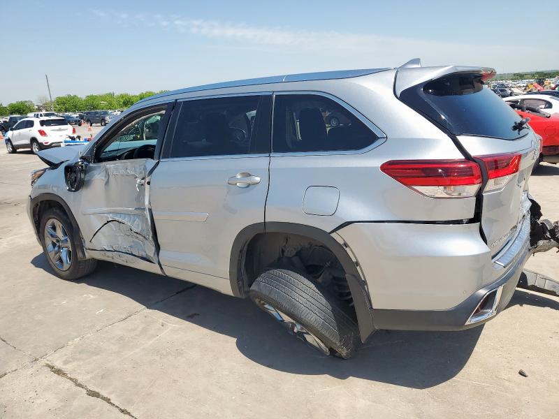  TOYOTA HIGHLANDER 2019 Srebrny