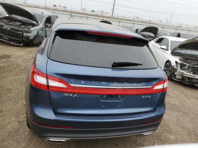  LINCOLN MKX 2018 Granatowy