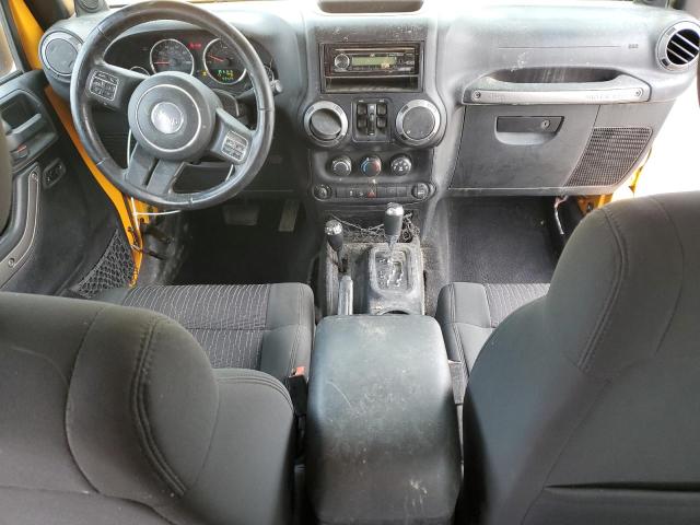 Паркетники JEEP WRANGLER 2012 Жовтий