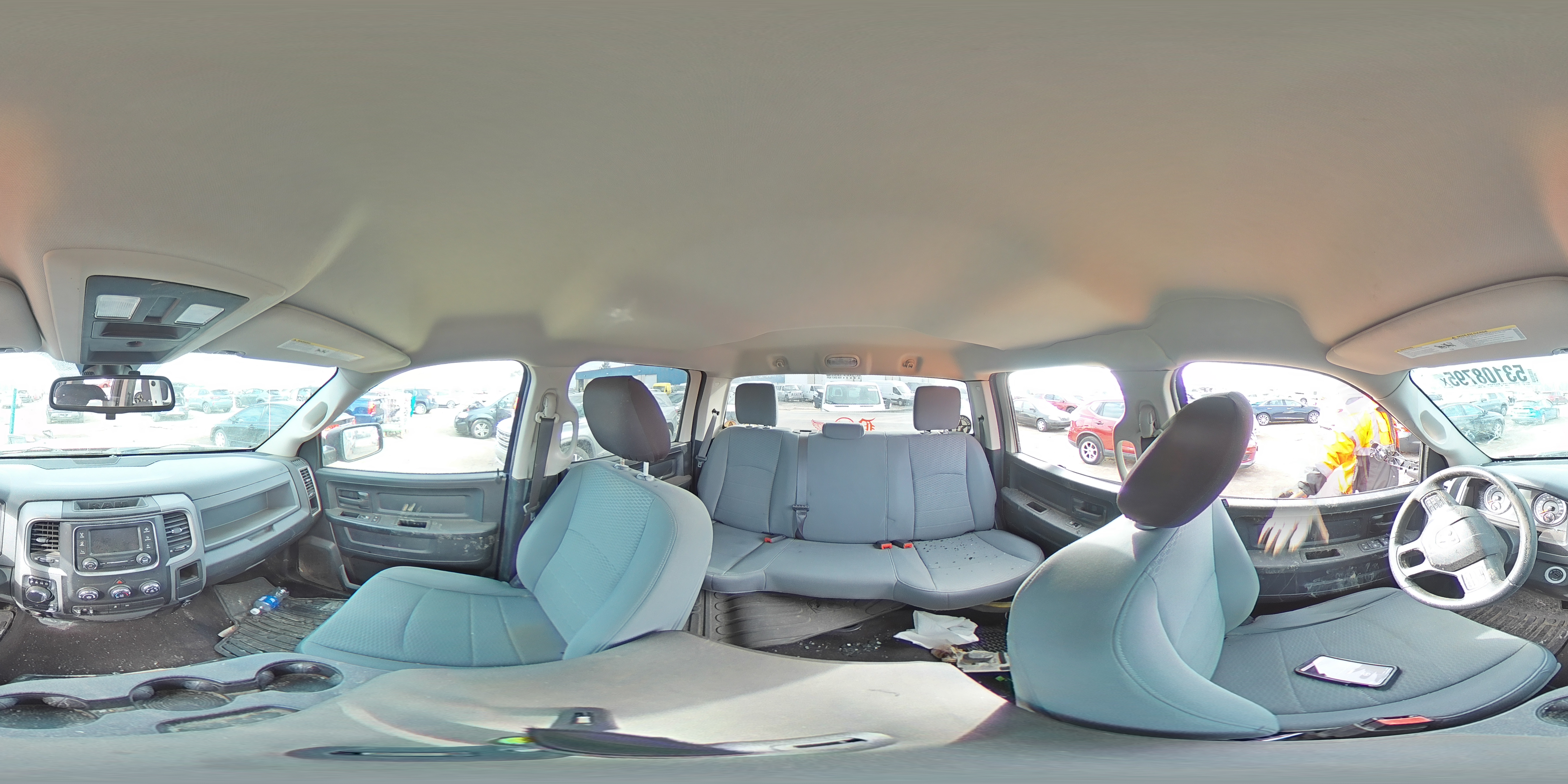 2015 Ram 1500 St VIN: 1C6RR7KT4FS647969 Lot: 53108795