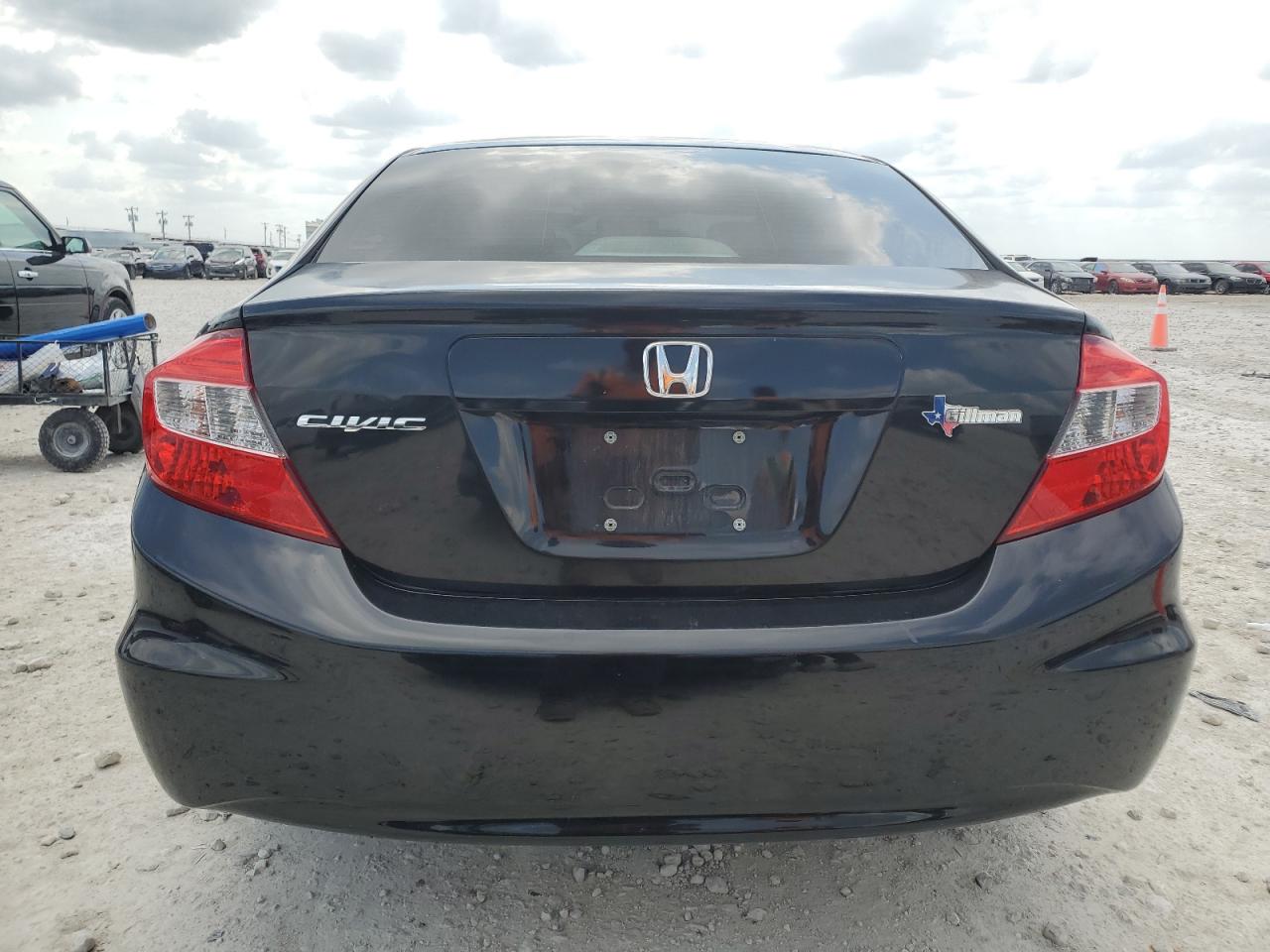 2012 Honda Civic Lx VIN: 2HGFB2F57CH587107 Lot: 55165055