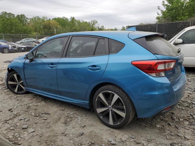  SUBARU IMPREZA 2017 Синій