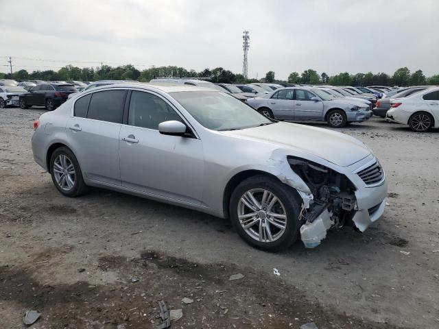 Sedans INFINITI G37 2012 Srebrny
