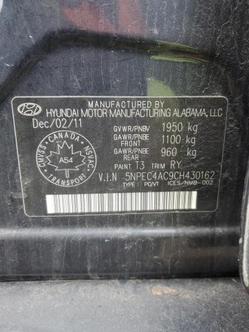 2012 HYUNDAI SONATA SE