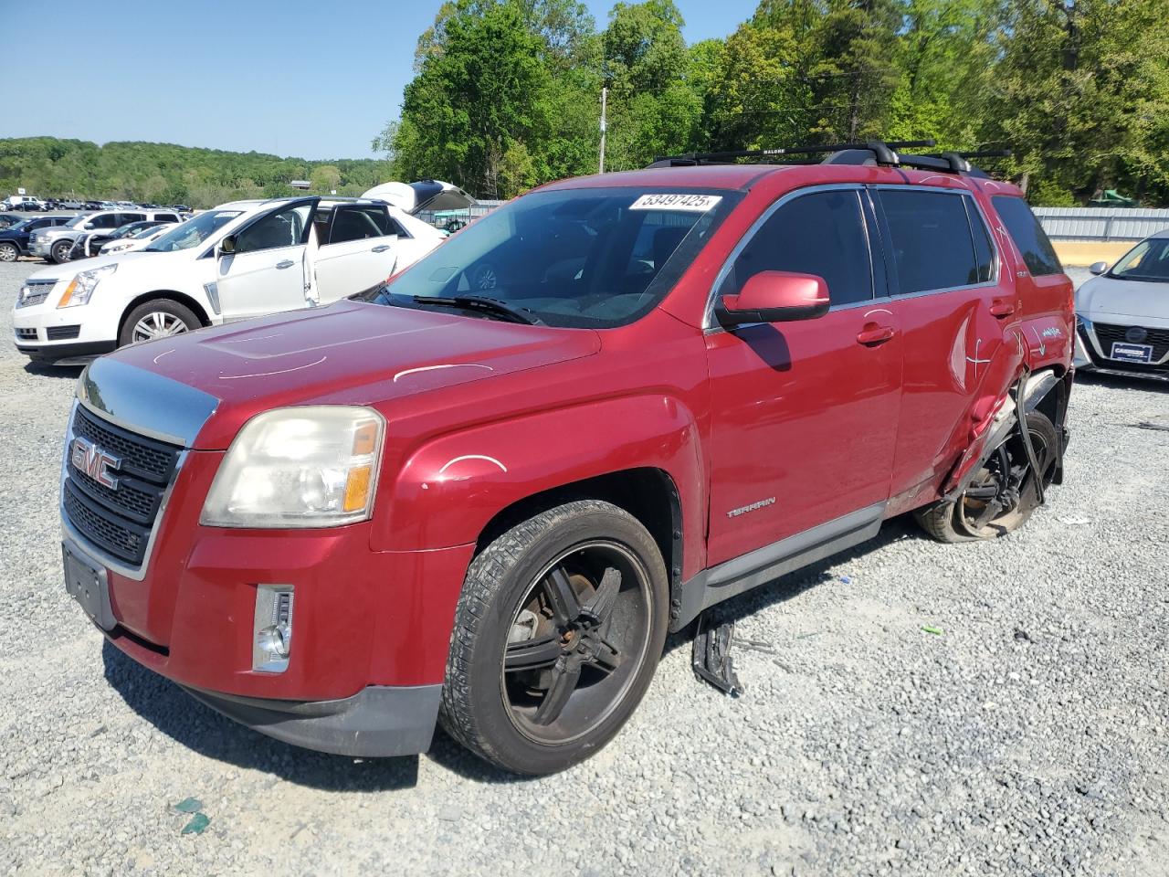 2015 Gmc Terrain Sle de vânzare în Concord, NC - Side