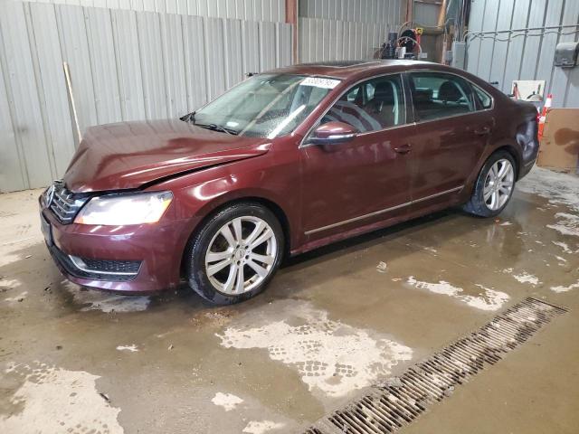  VOLKSWAGEN PASSAT 2012 Burgundy