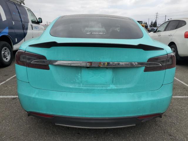  TESLA MODEL S 2013 Turquoise