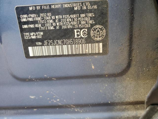2016 SUBARU FORESTER 2.5I