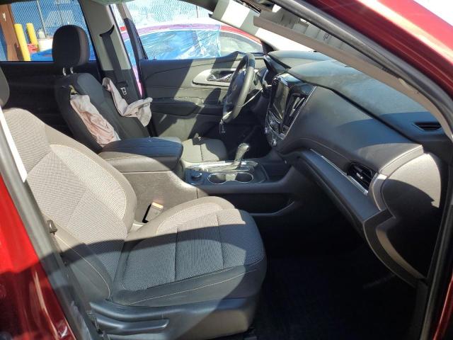  CHEVROLET TRAVERSE 2018 Czerwony