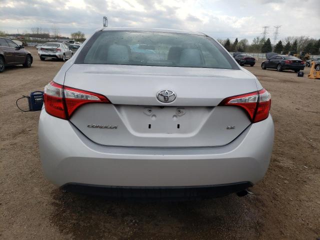  TOYOTA COROLLA 2015 Серебристый