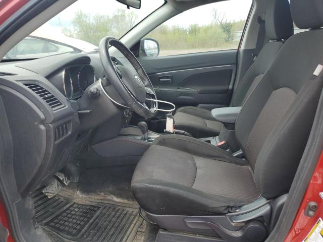  MITSUBISHI OUTLANDER 2019 Czerwony