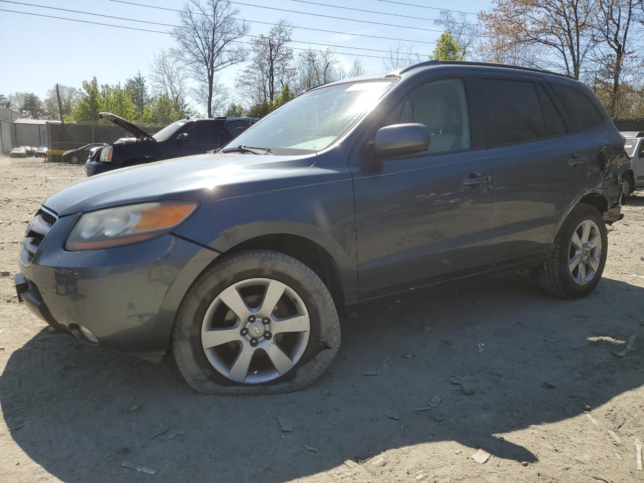 2007 Hyundai Santa Fe Se en Venta en Waldorf, MD - Rear End