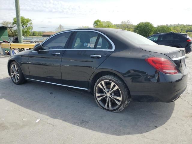 Sedans MERCEDES-BENZ C-CLASS 2016 Czarny